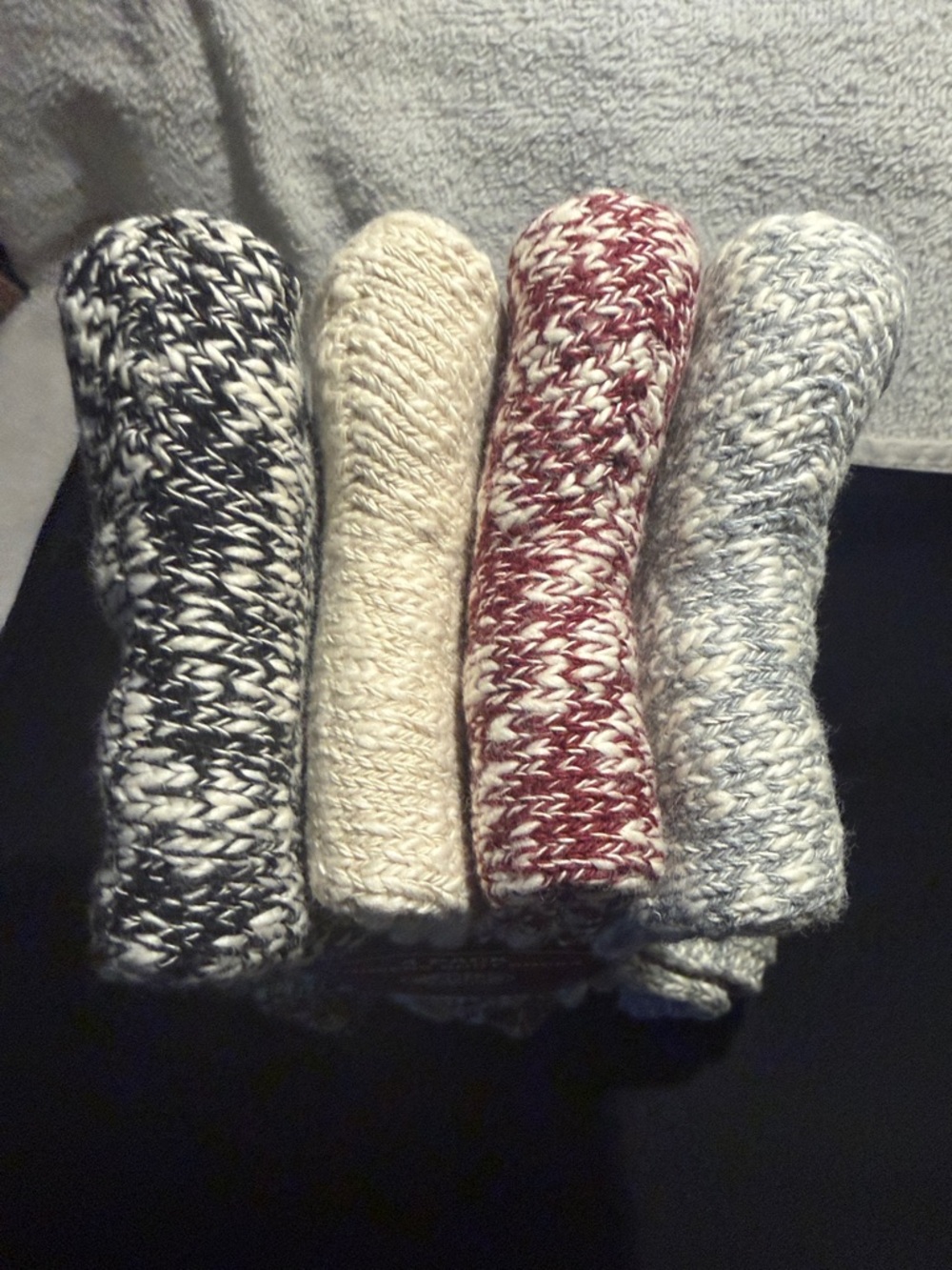 Women’s 4 pack boot socks weatherproof vintage soft cotton blend - Picture 4 of 5